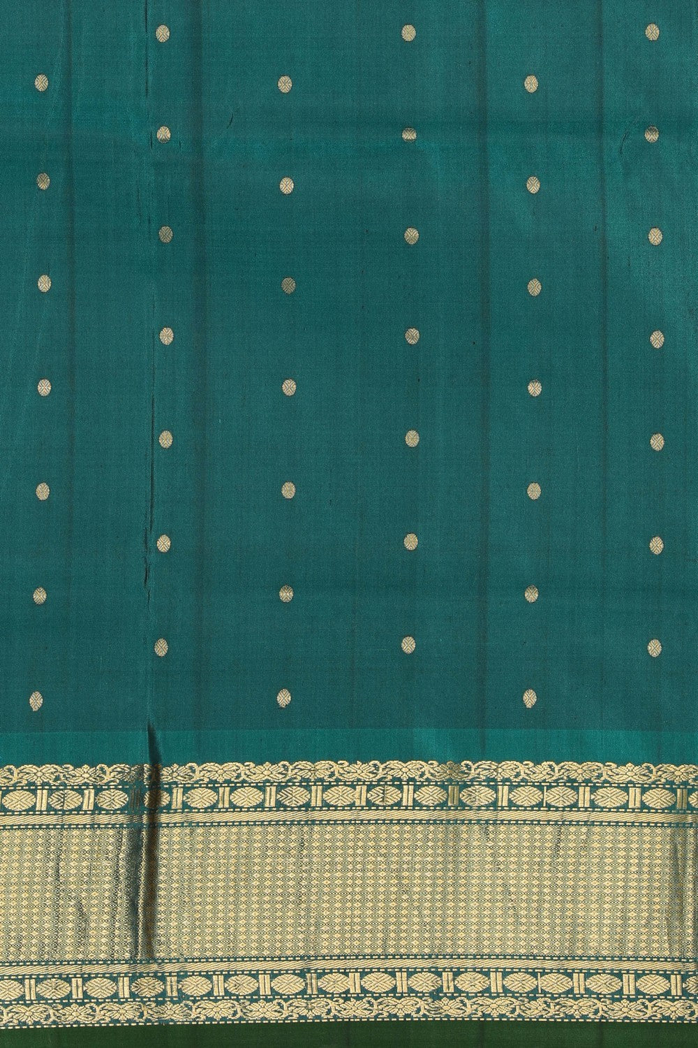 Image of Madhubani Painted Cream Saree